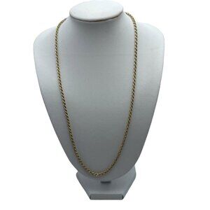 14k Gold Twist Rope Chain